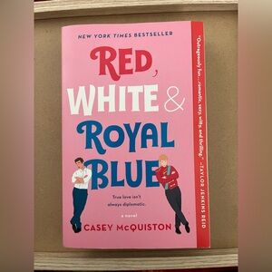 Red, White & Royal Blue Book by Casey McQuiston